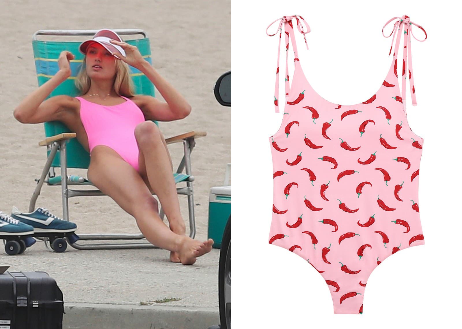 Baby pink a kreslená