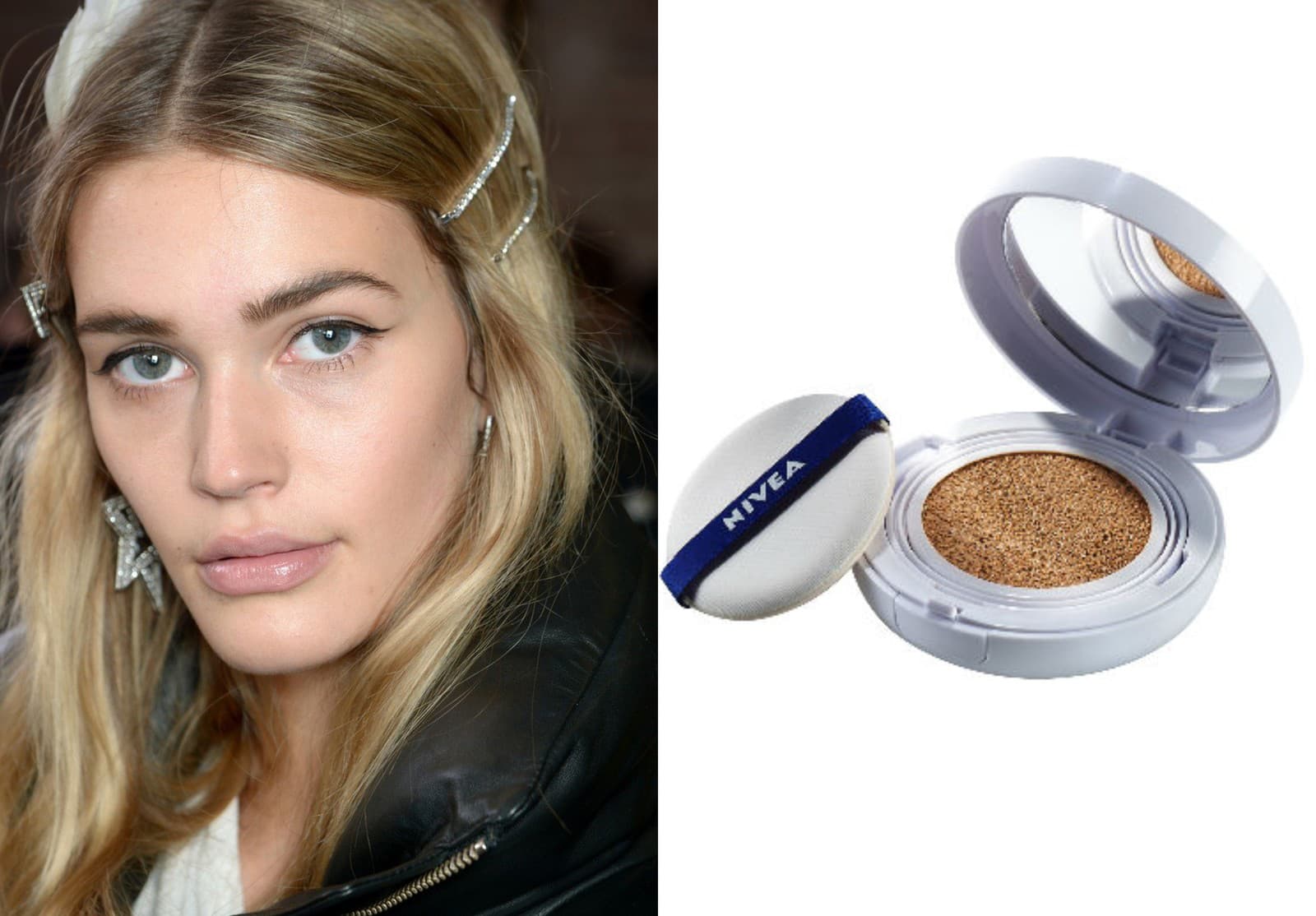 Ošetrujúci make-up v špongii