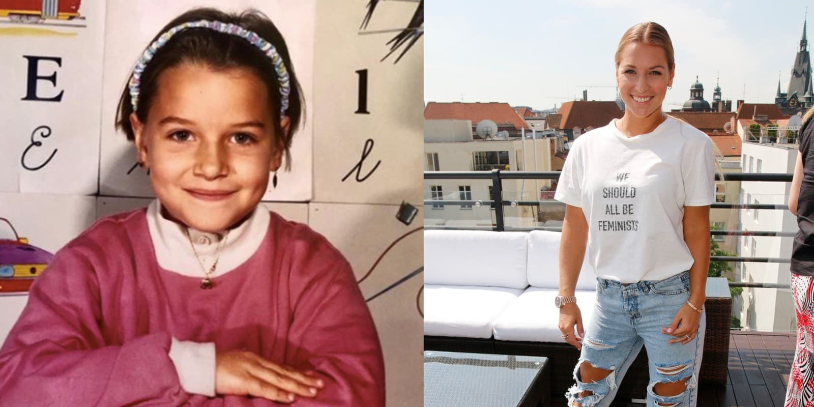 Vzorná školáčka Dominika Cibulková.