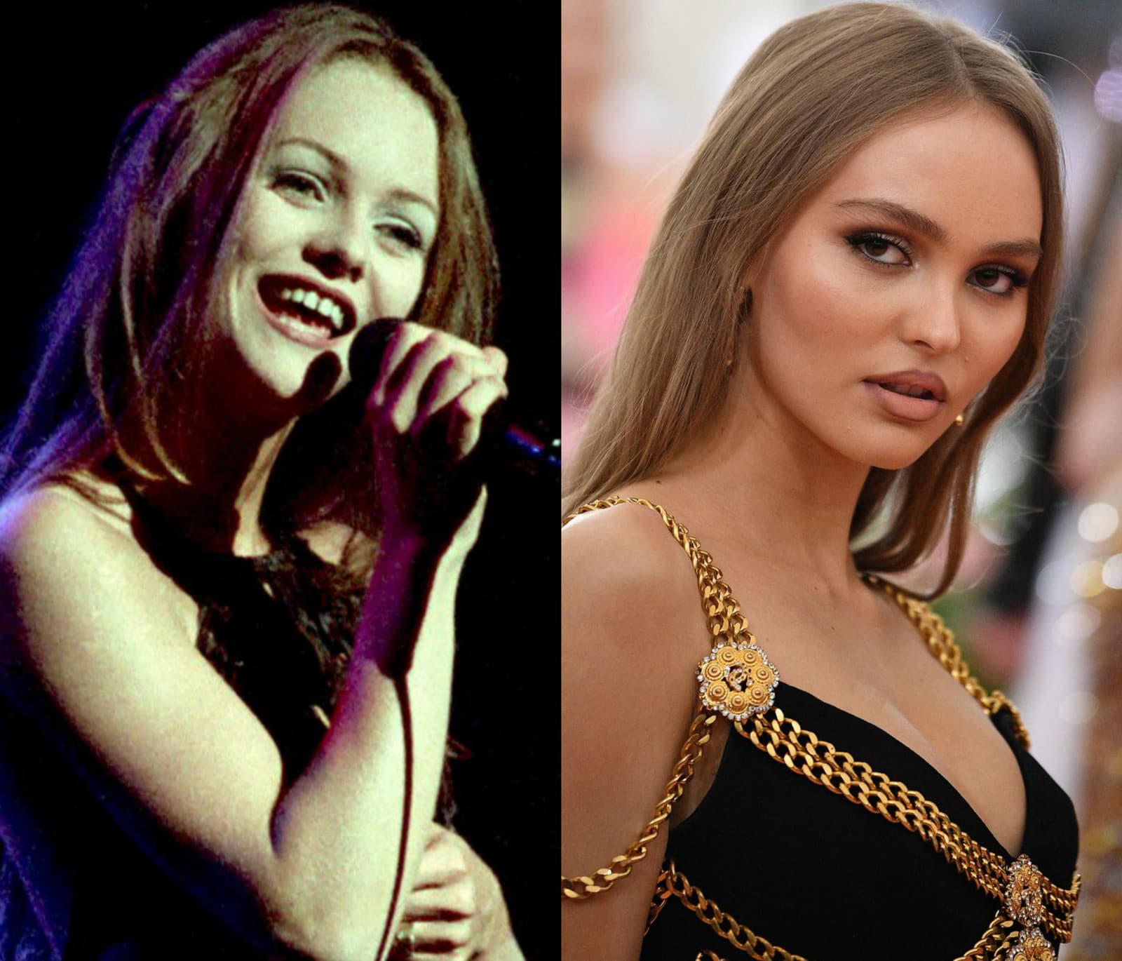 Vanessa Paradis and Lily-Rose