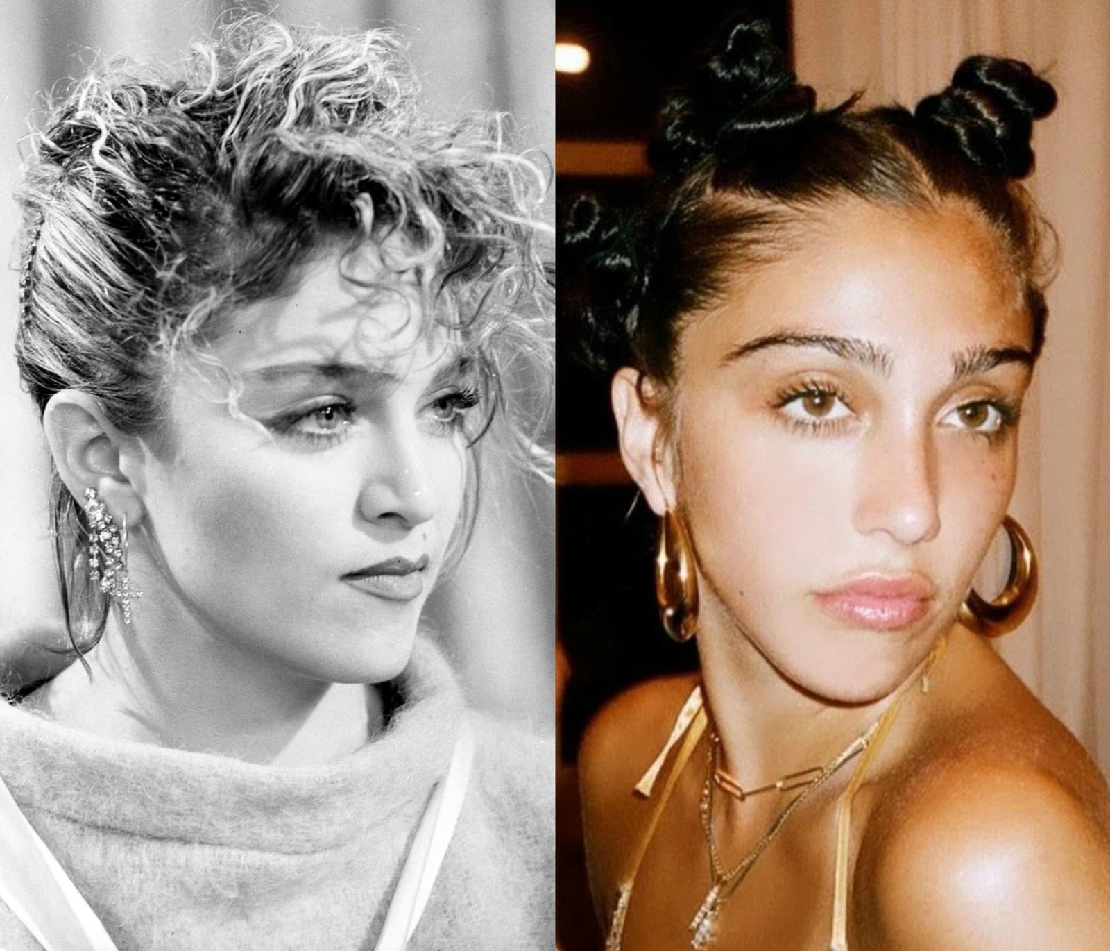 Madonna and Lourdes Leon