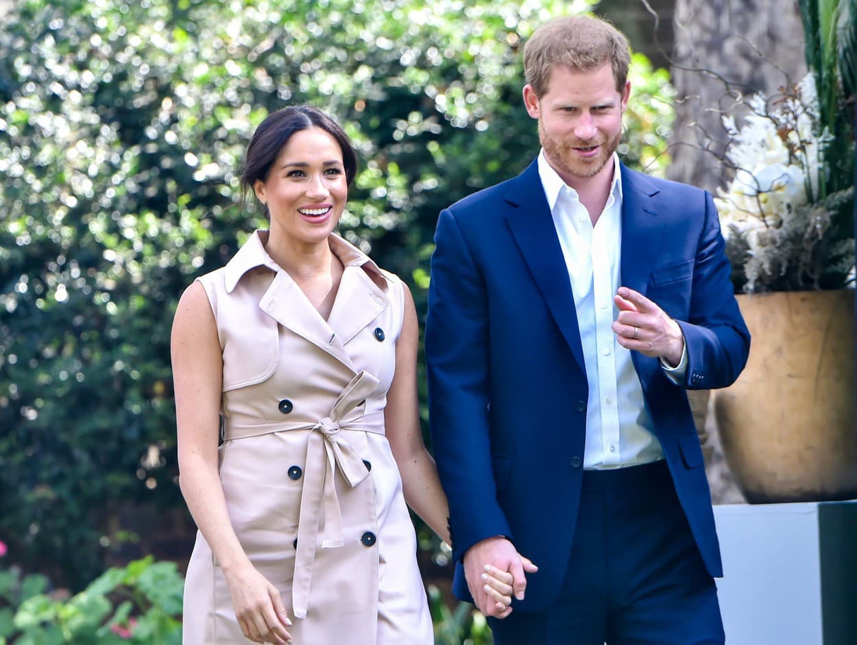 Meghan Markle s manželom,