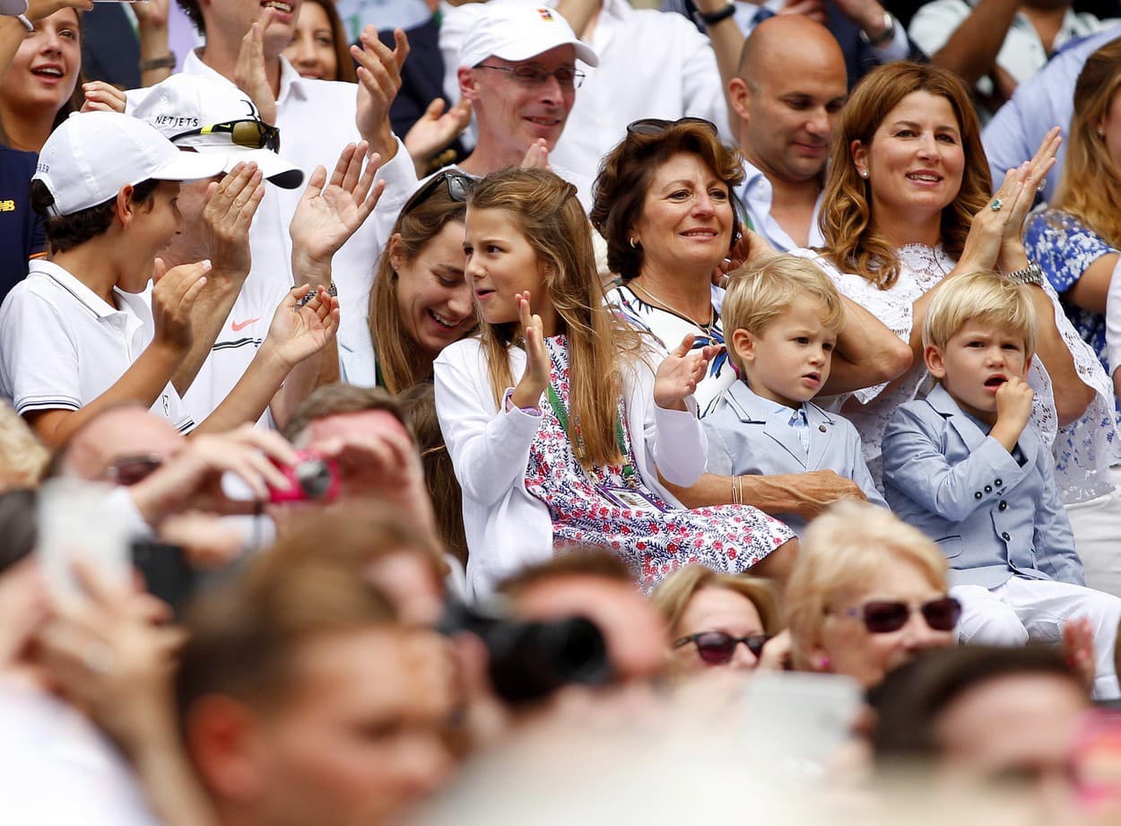 Bývalá tenistka Mirka Federer