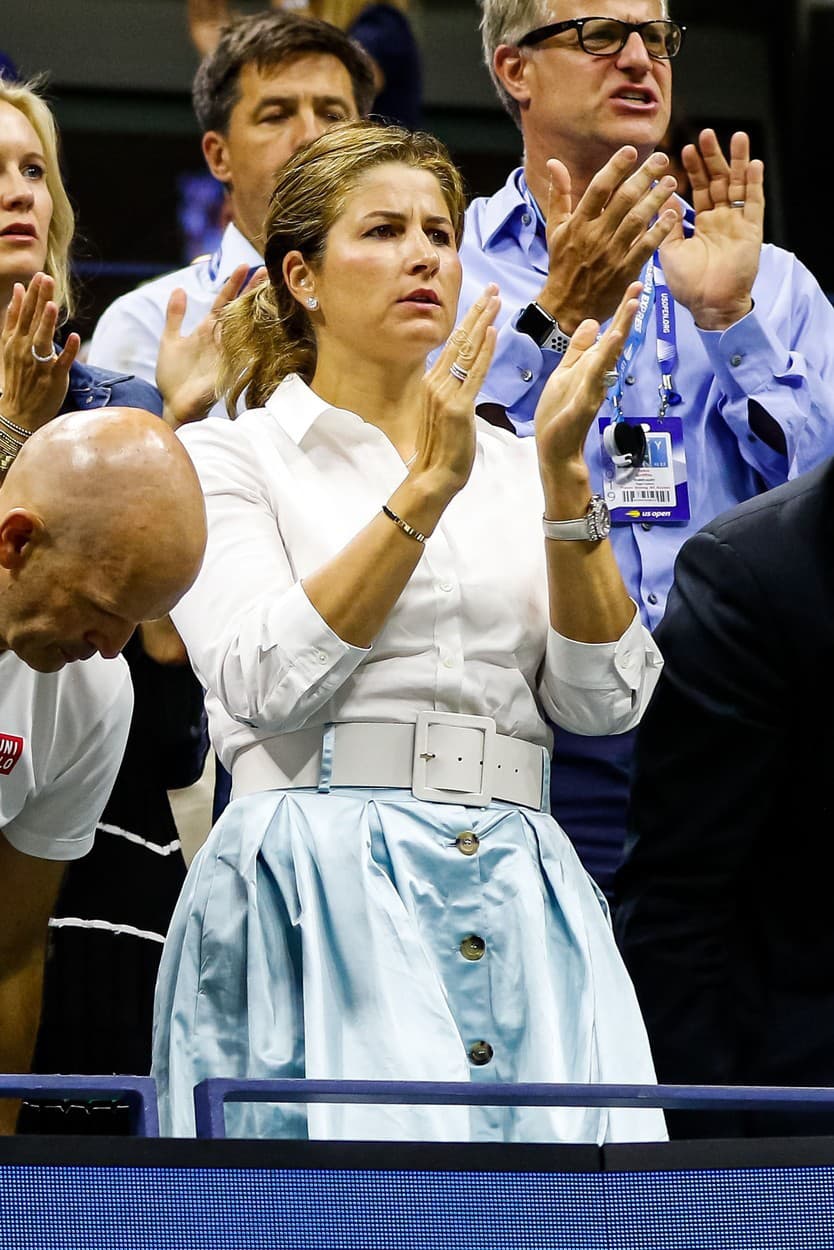 Manželka Rogera Federera je