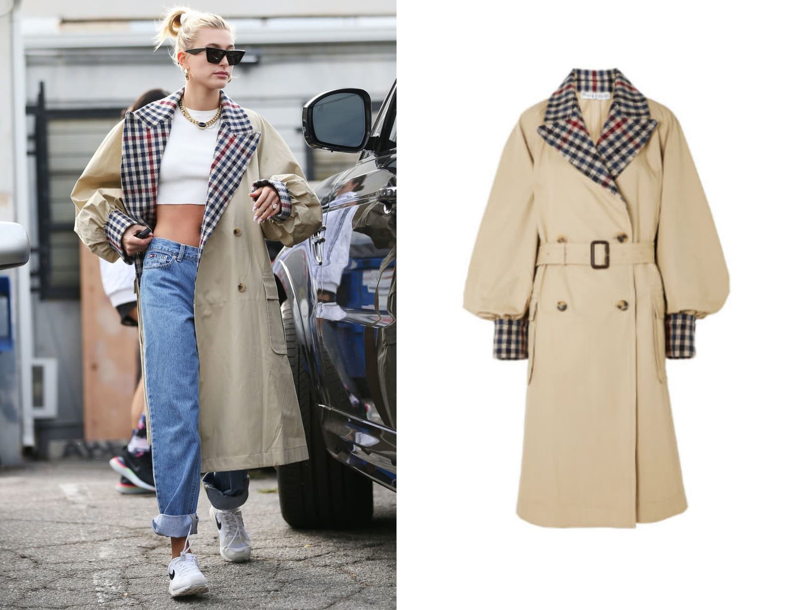 Oversized trenčkot je hitom