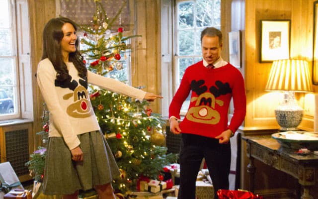 Kate a William Vianoce
