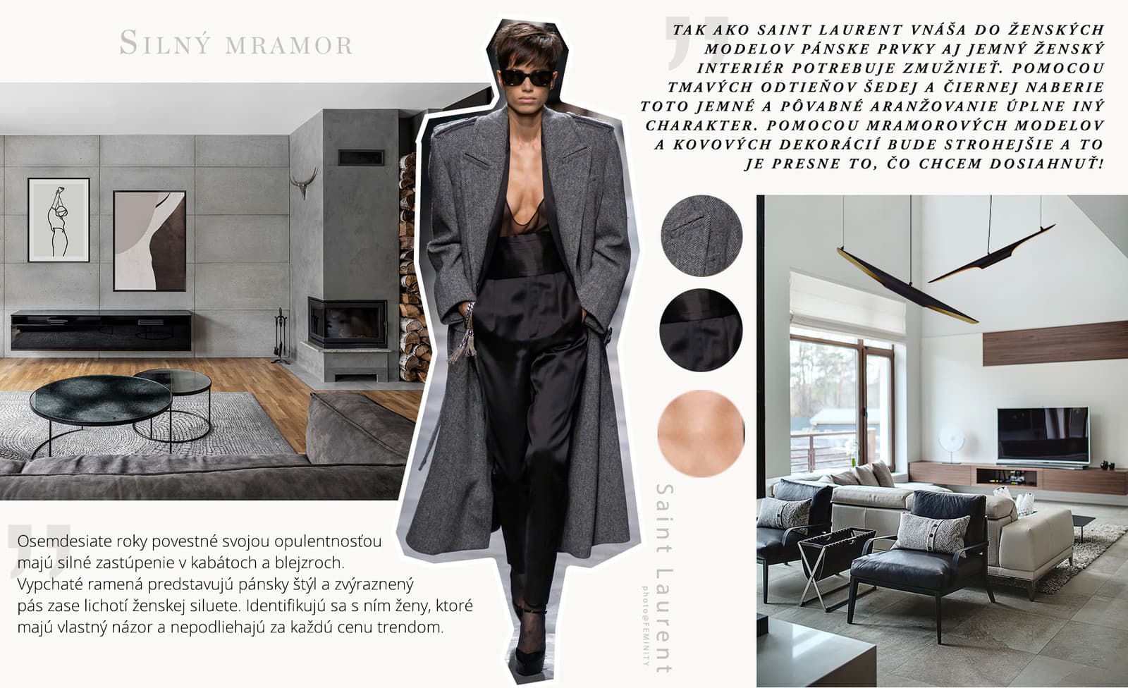 Mramor je elegantný a