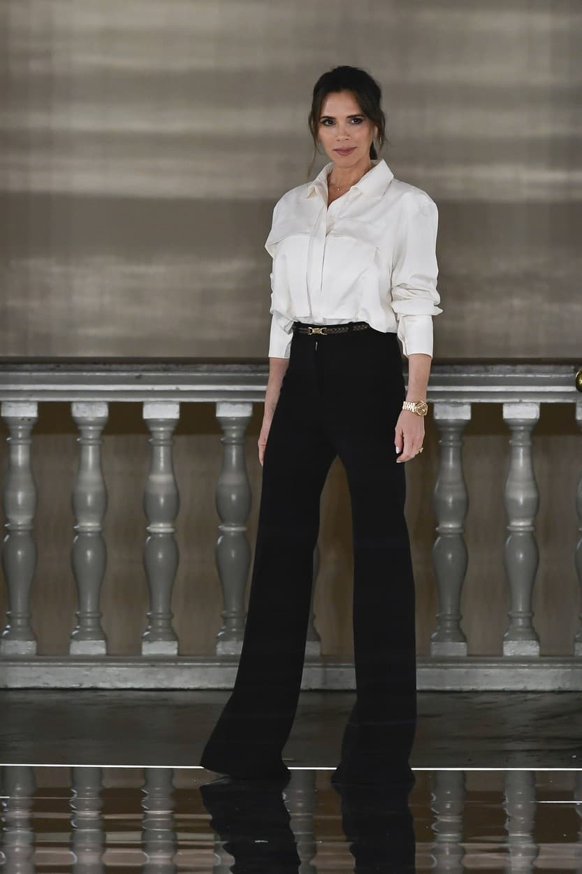 Victoria Beckham počas Fashion