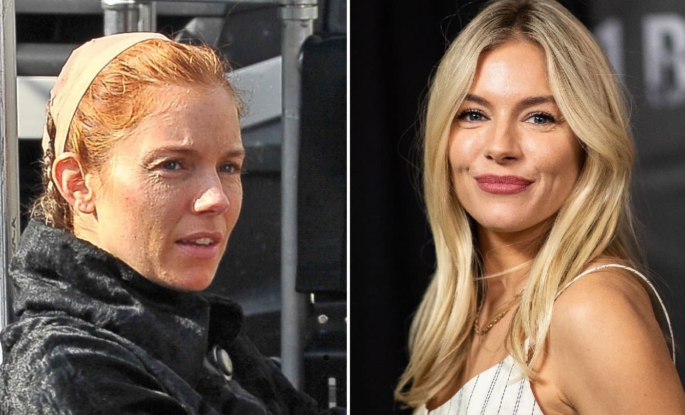 Sienna Miller bez make-upu