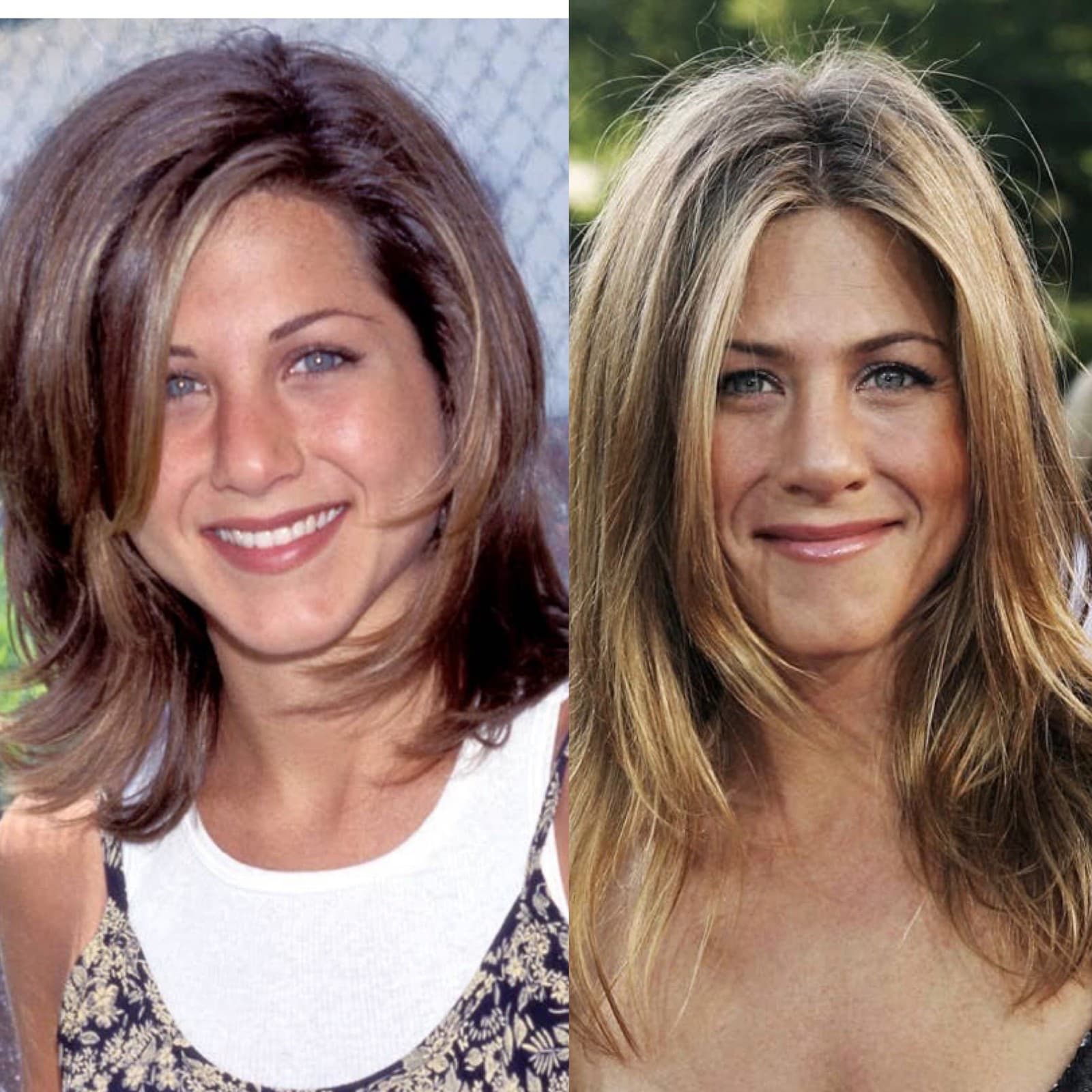 Jennifer Aniston vždy vyzerala