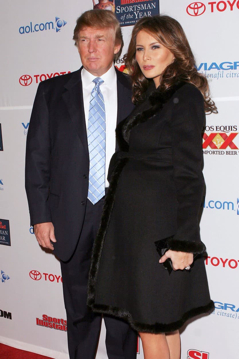 Melania musela Donaldovi sľúbiť,