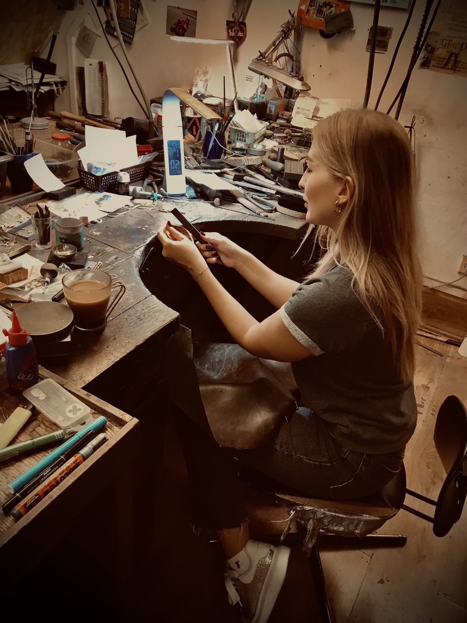 Anna Kristyna Sion vyrába