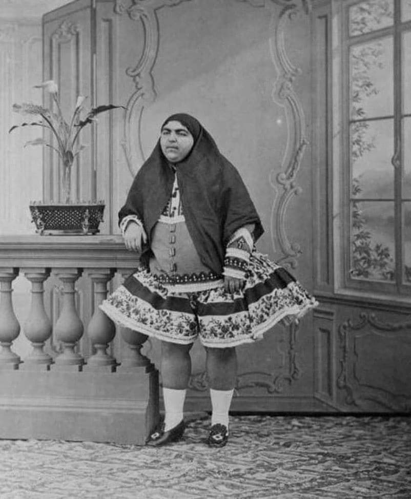 Princezná Qajar bola jednodznačne