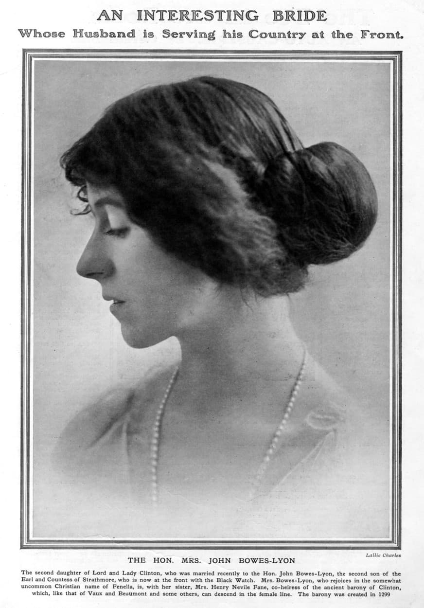 Fenella hepburn-stuart-forbes-trefusis, mama dvoch