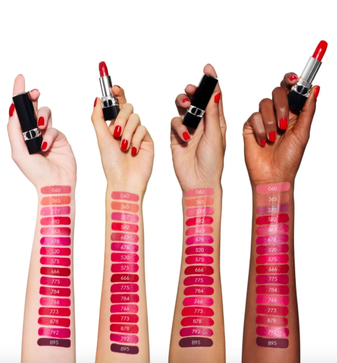Rouge Dior je známy