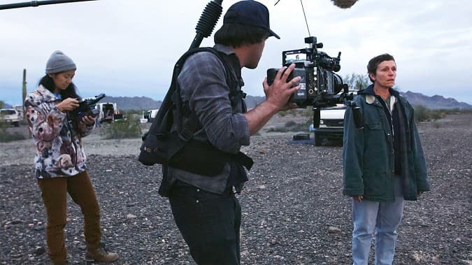Režisérka filmu, Chloé Zhao,