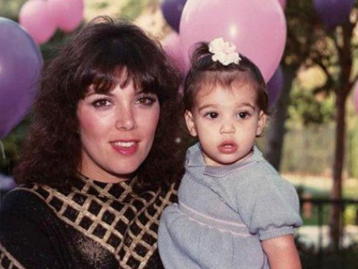 Kris Jenner kedysi. Dnes