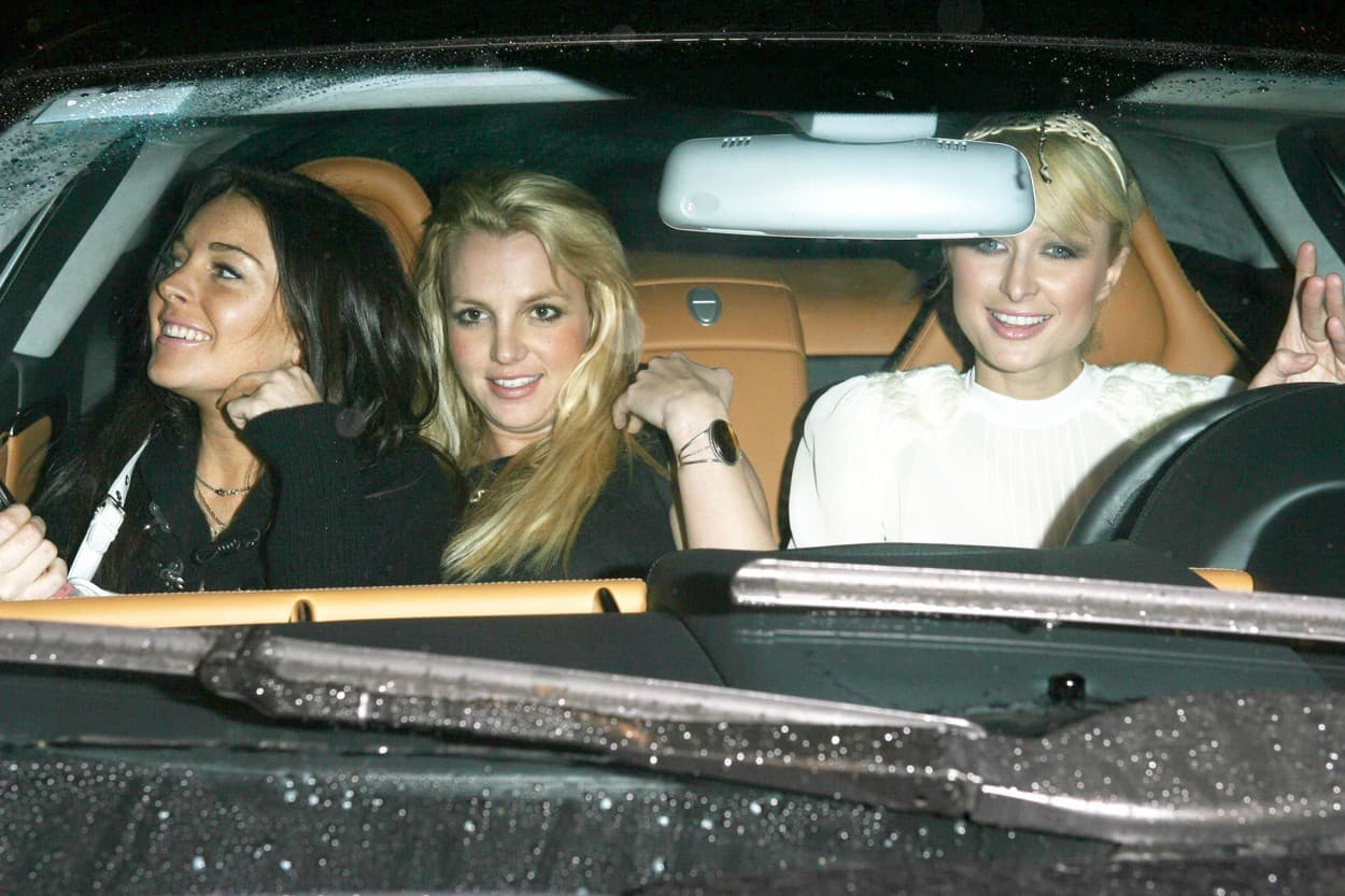 Lindsay, Britney a Paris