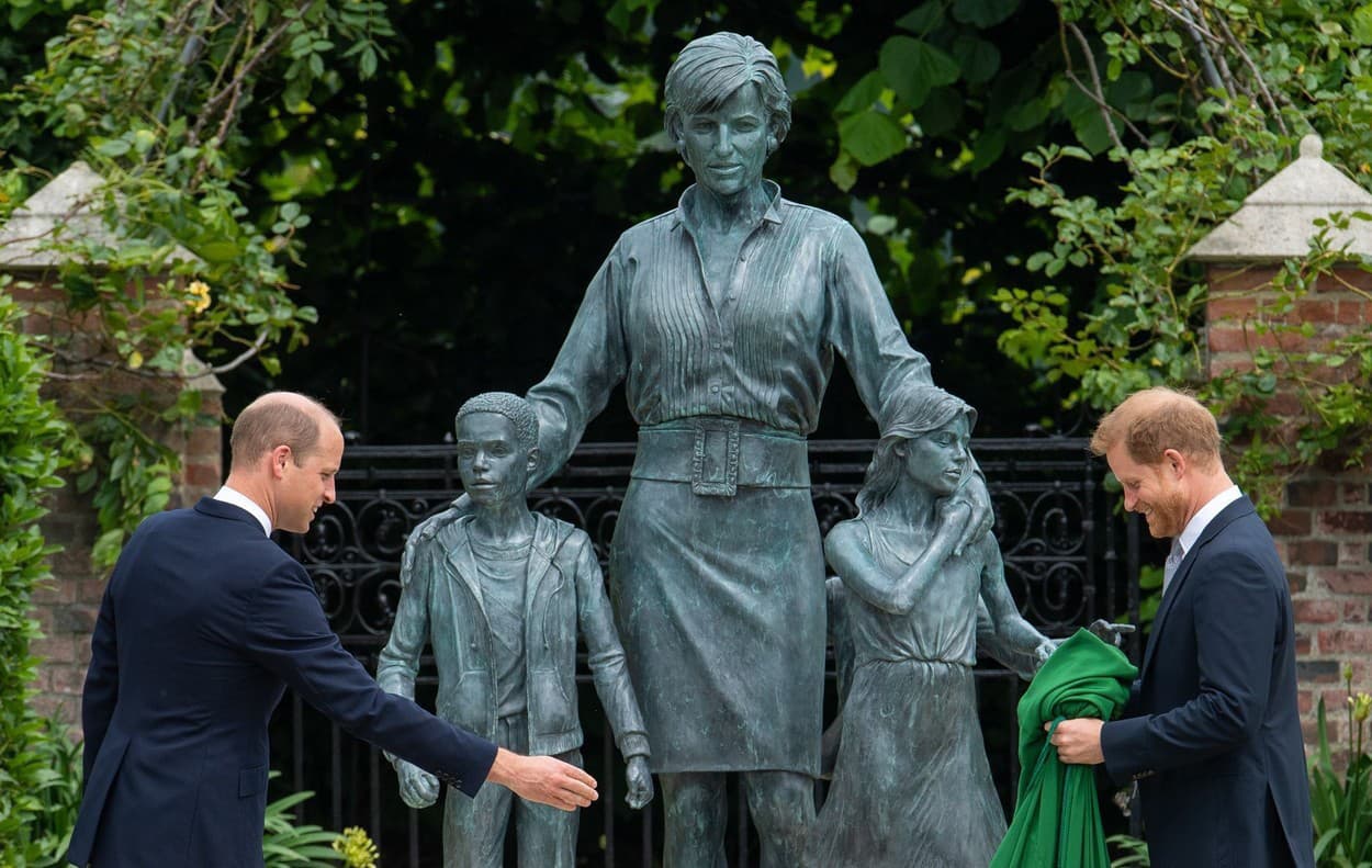 Princovia si uctili spomienku