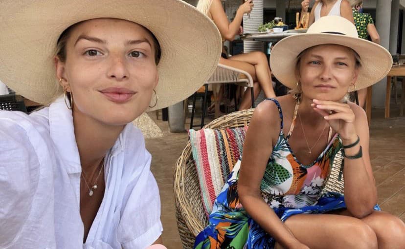 Známa topmodelka so svojou