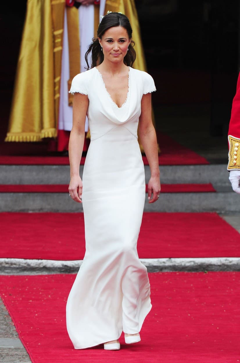 Pippa Middleton na svadbe