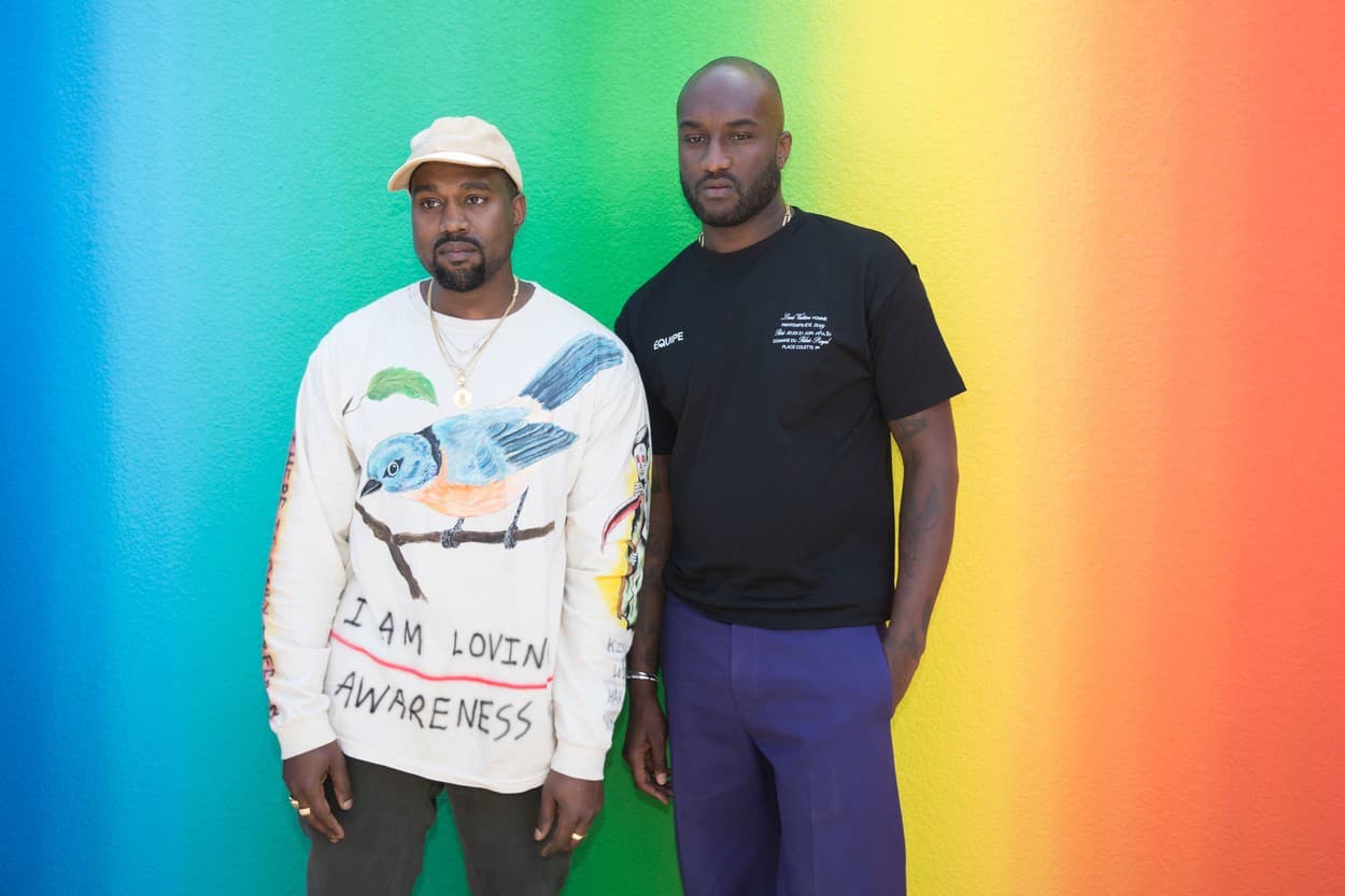 Virgil a Kanye boli