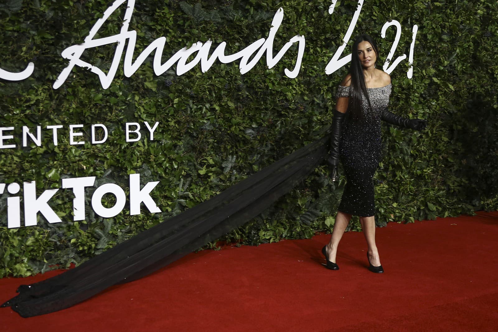 Demi Moore predviedla jednoduchý,
