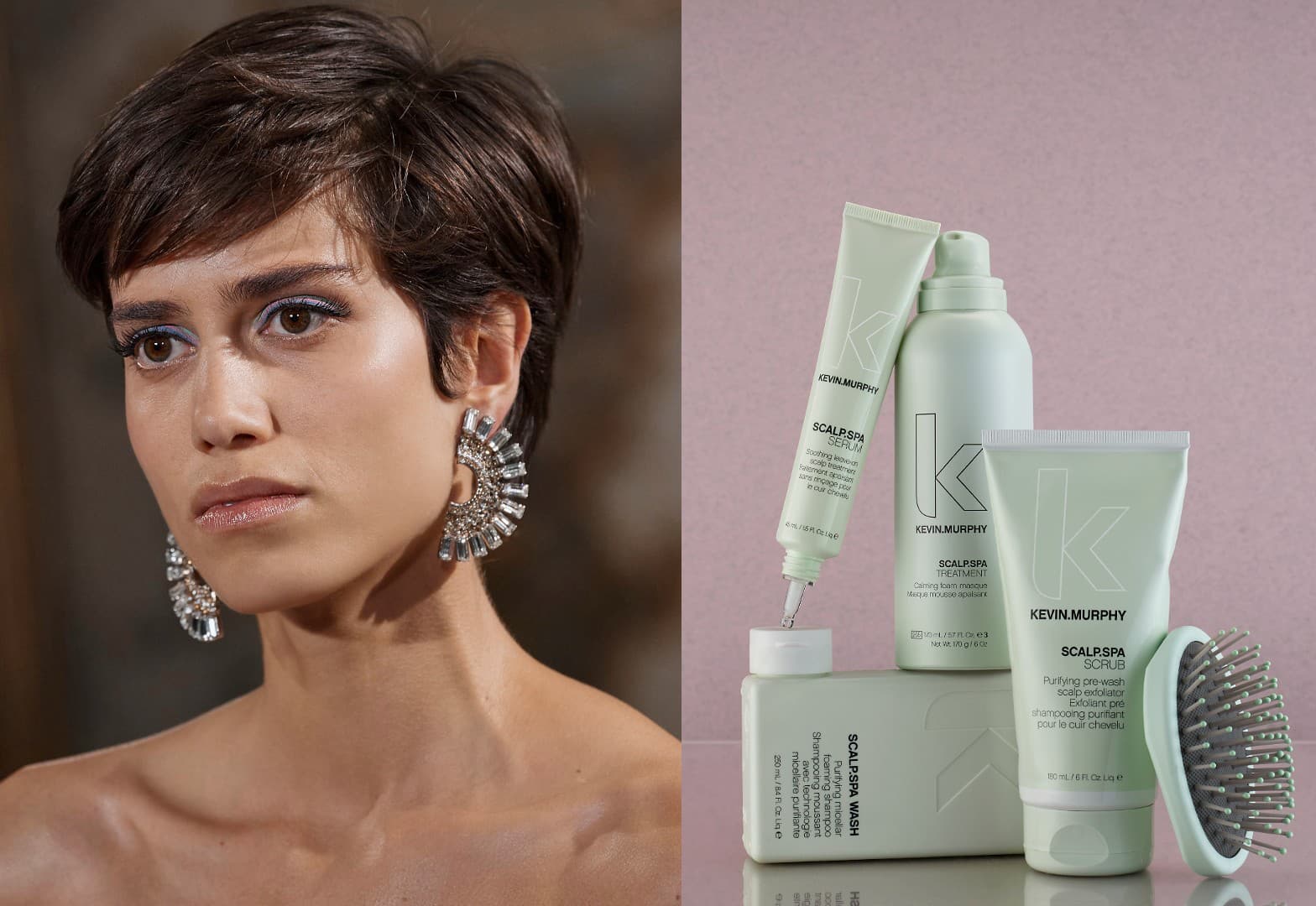 Scalp. Spa rituál na