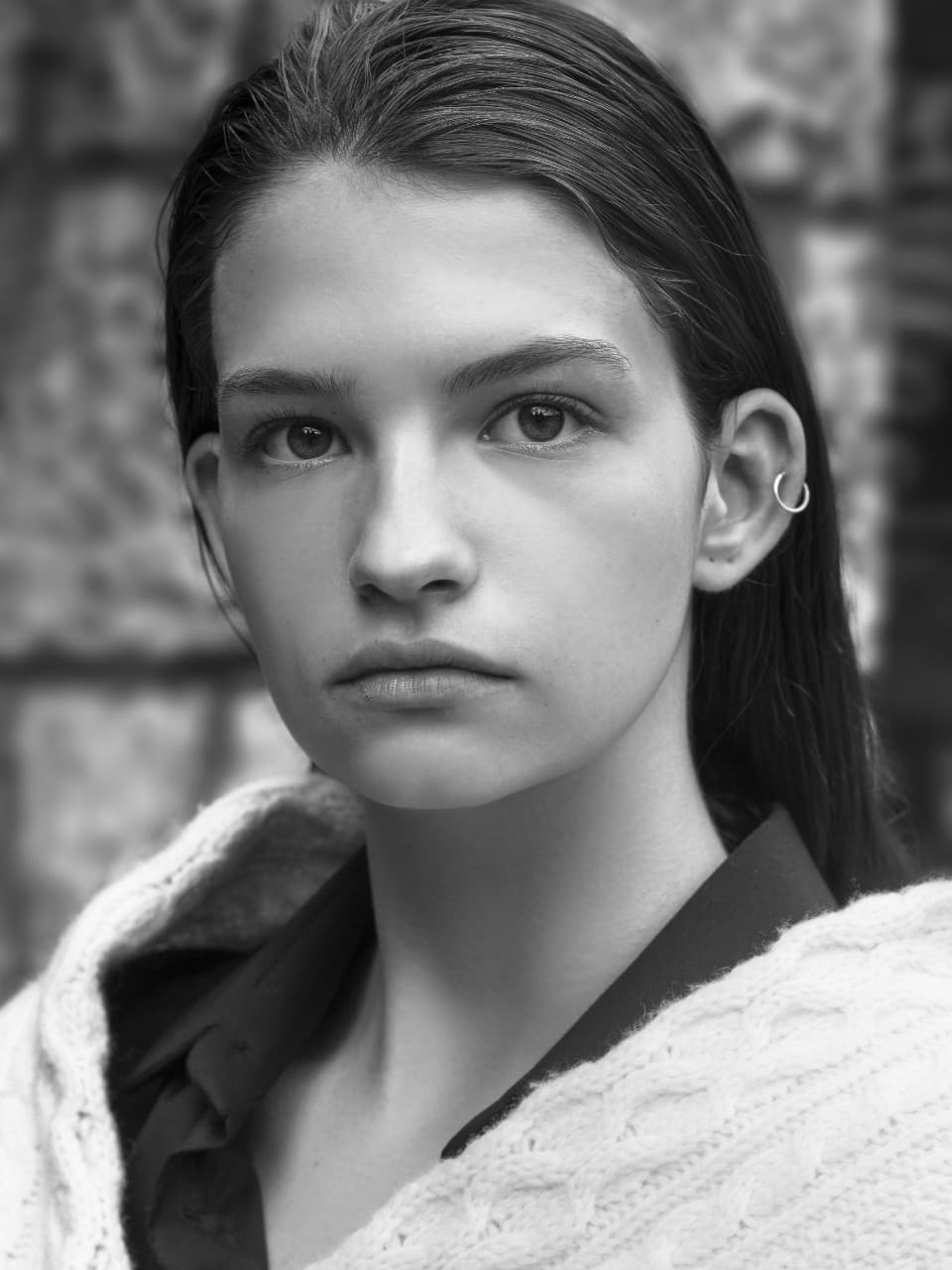 Slovenská modelka Lenka Saturyová
