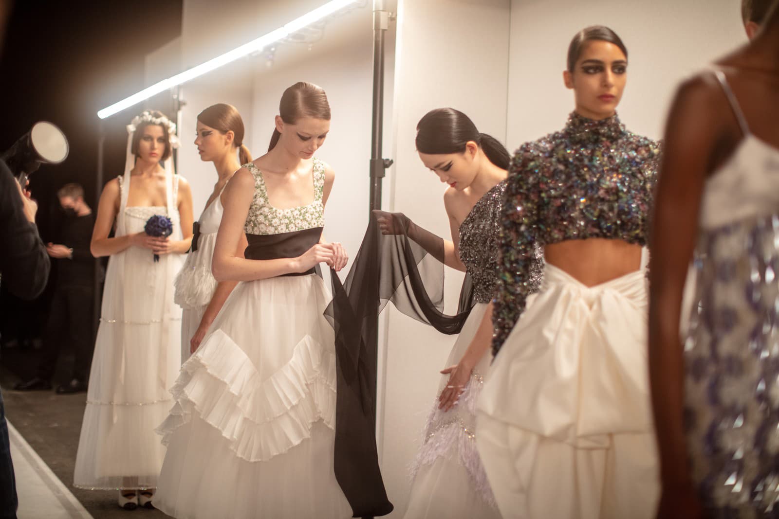CHANEL Backstage Haute Couture