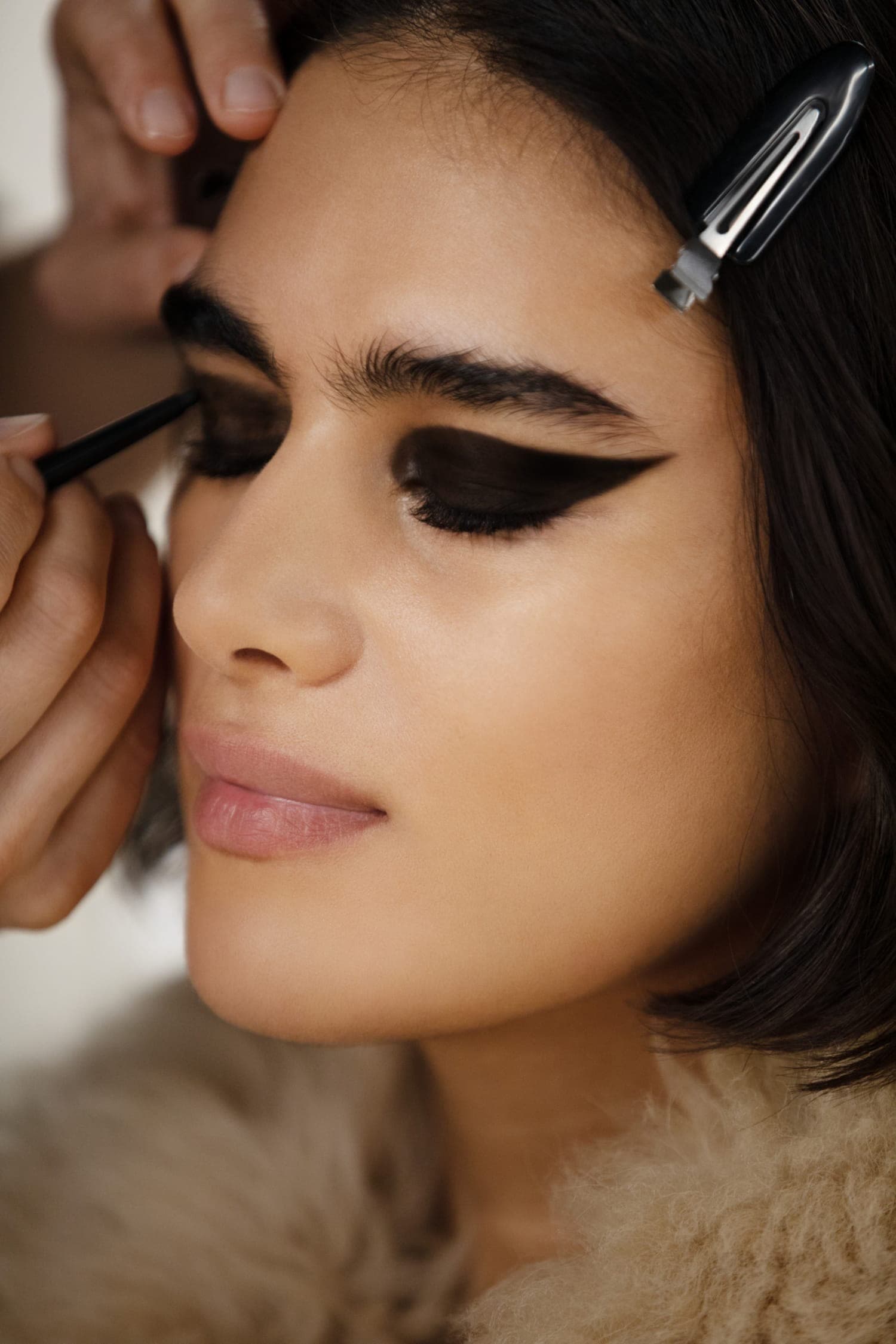 Backstage make-up looky CHANEL