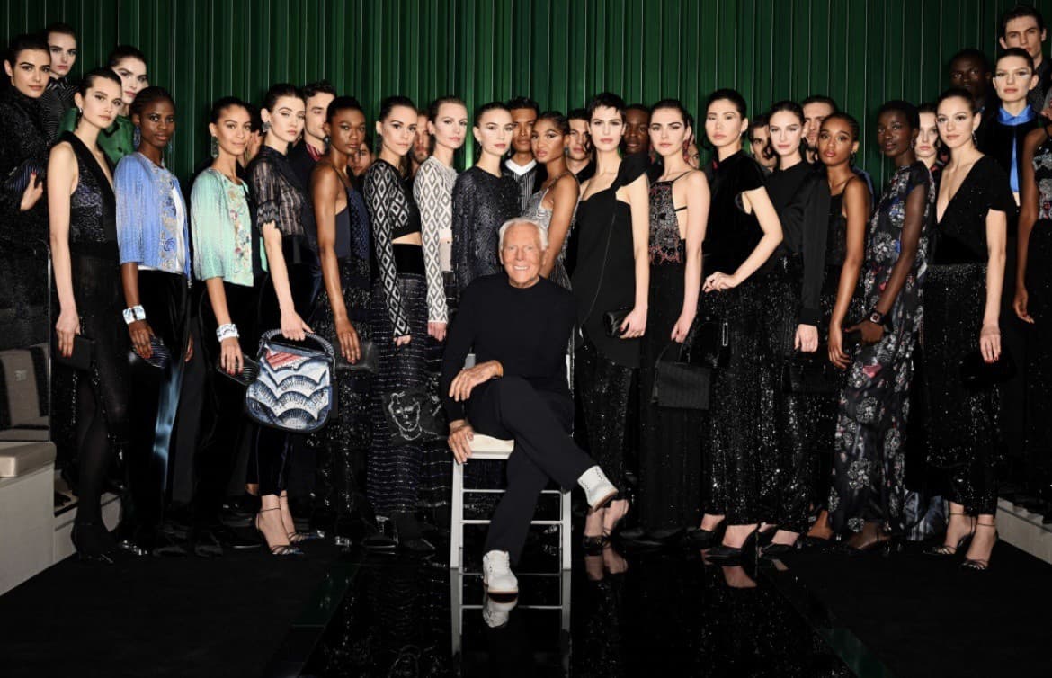 Giorgio Armani show jeseň/zima