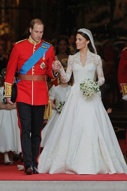 Šaty Kate Middleton sa