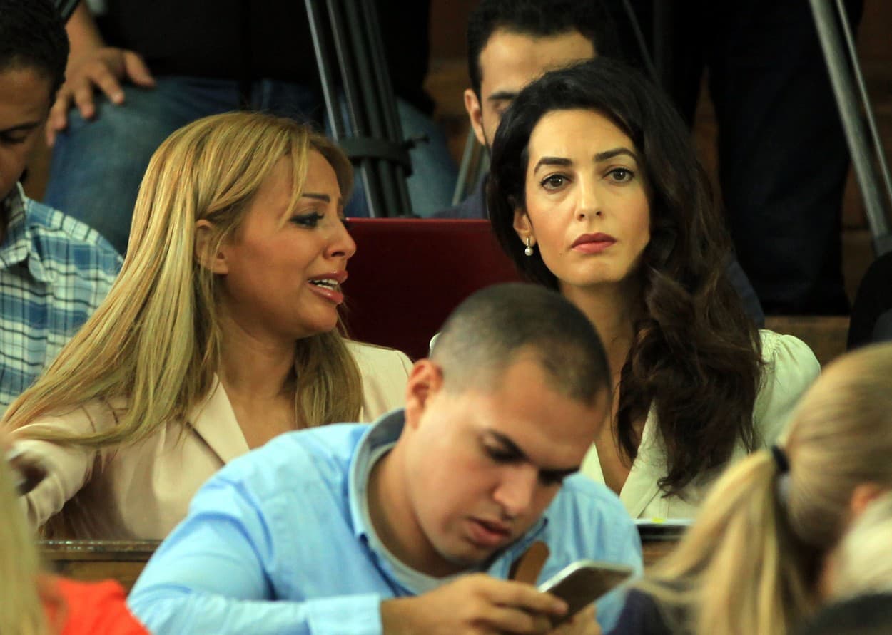 Amal dokonca s Georgom