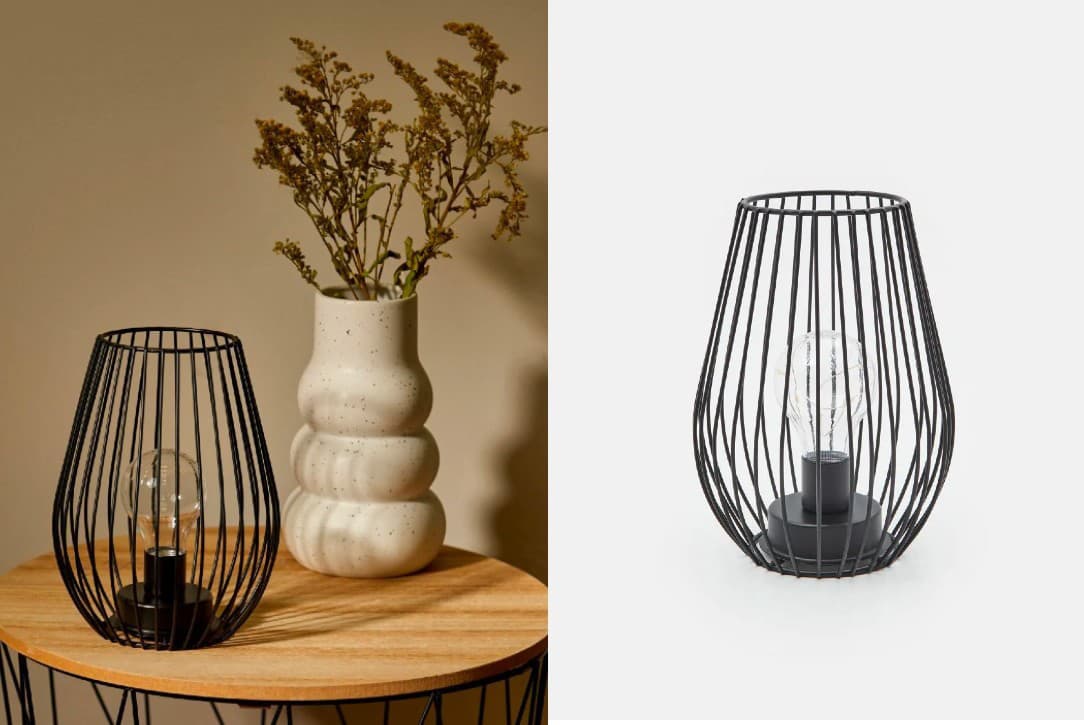 Štýlová lampa v boho