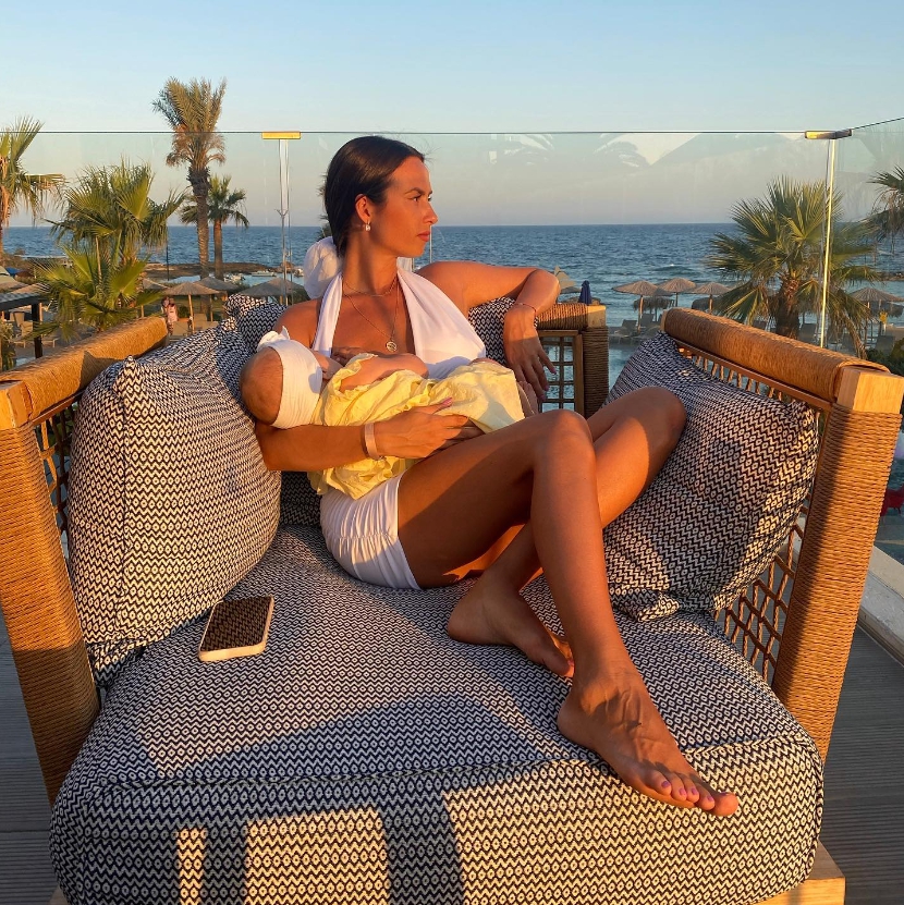 Natália Glosíková si užíva