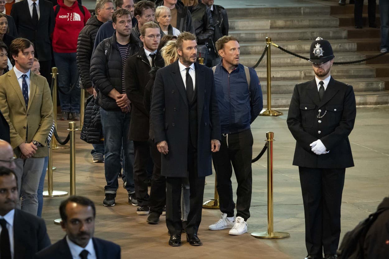 David Beckham čakal pol