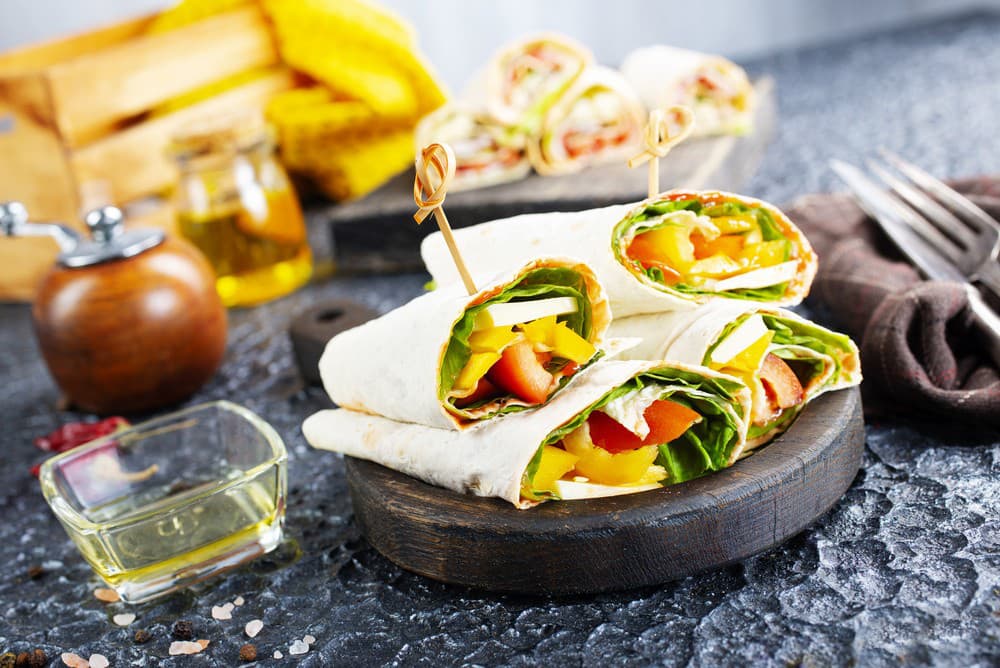 Vegetariánska tortilla s pečeným