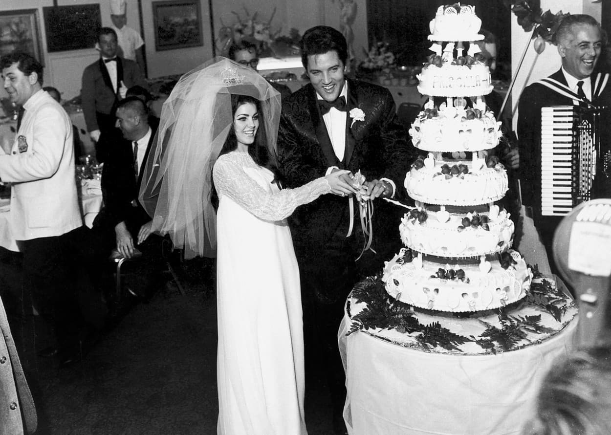 Priscilla a Elvis mali