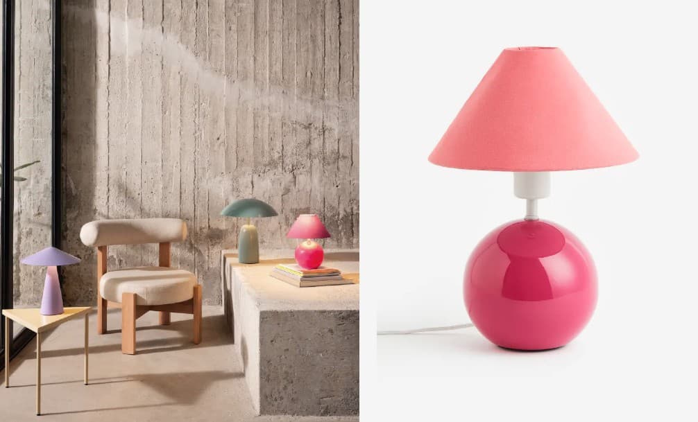 Štýlová retro lampa vo