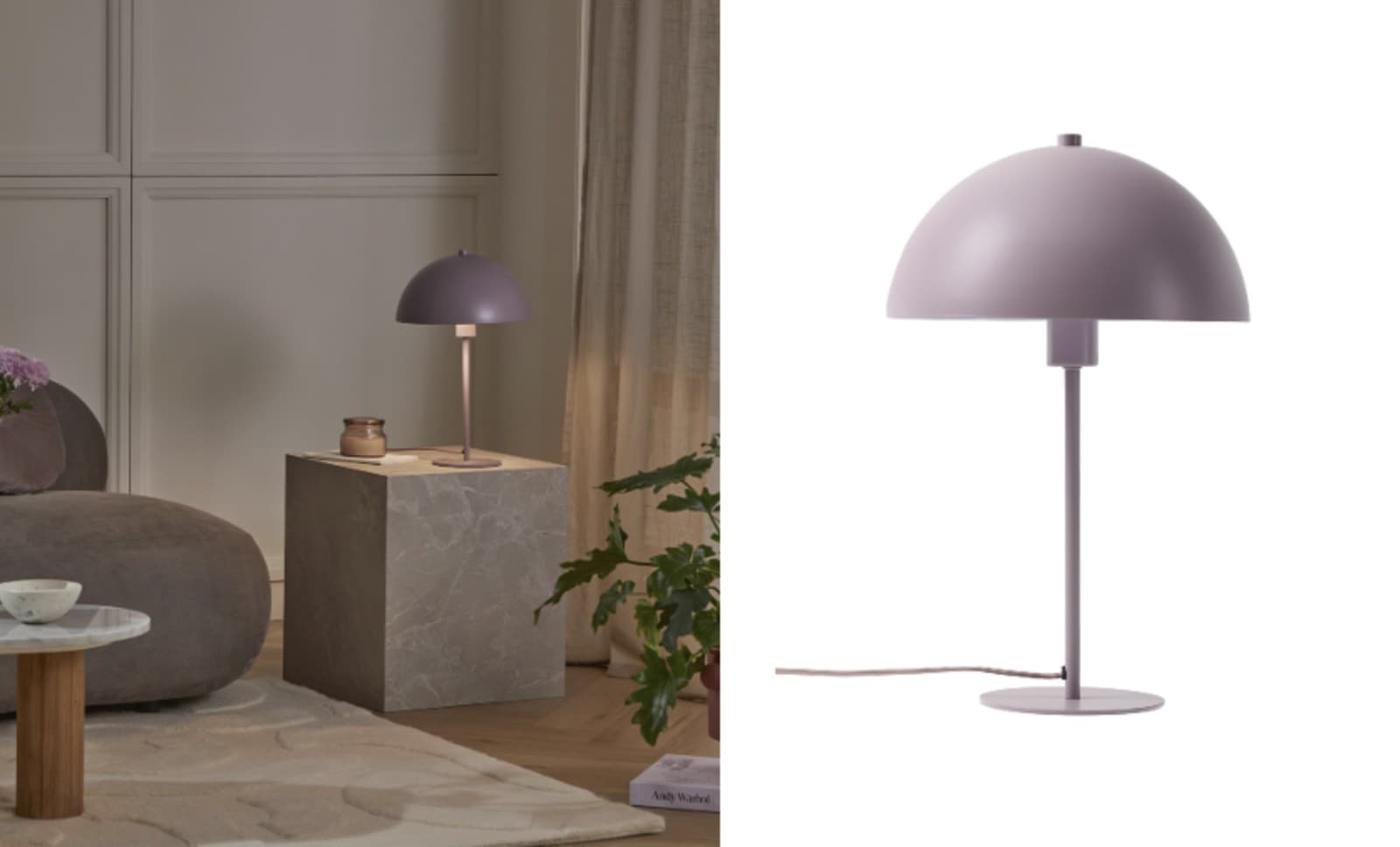 Lampa s prvkami glamouru