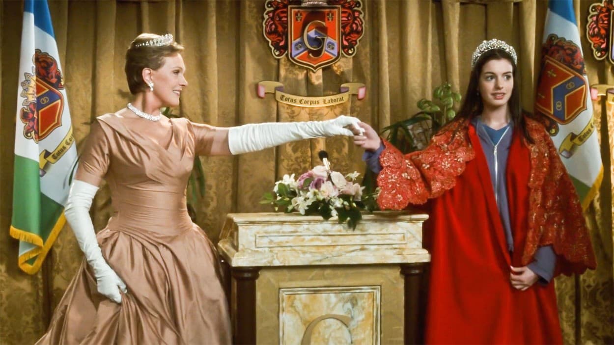 Anne Hathaway ako princezná