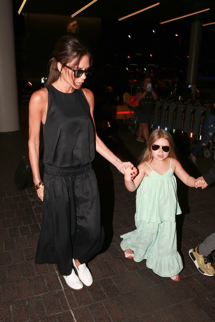 Harper Beckham ako 5-ročná