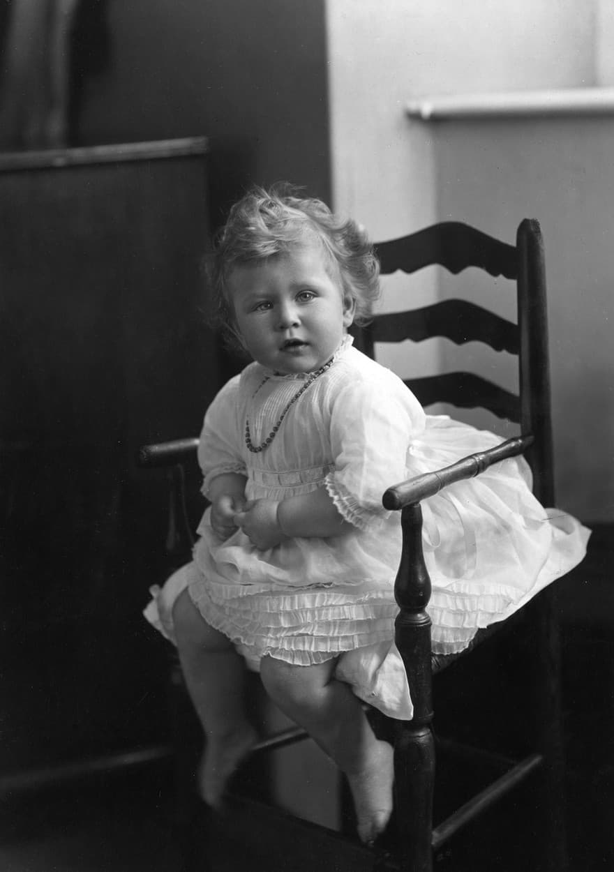 Princezná Elizabeth ako ročné