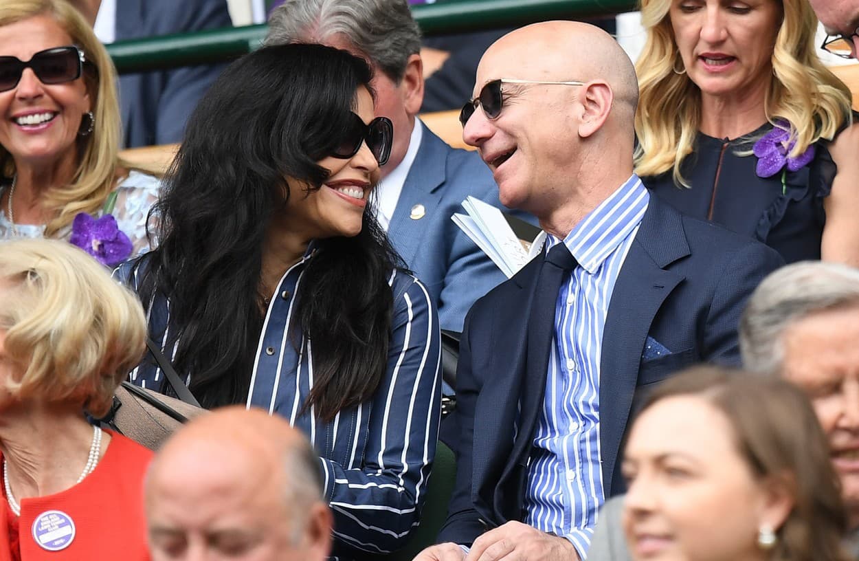 Lauren Sanchez a Jeff