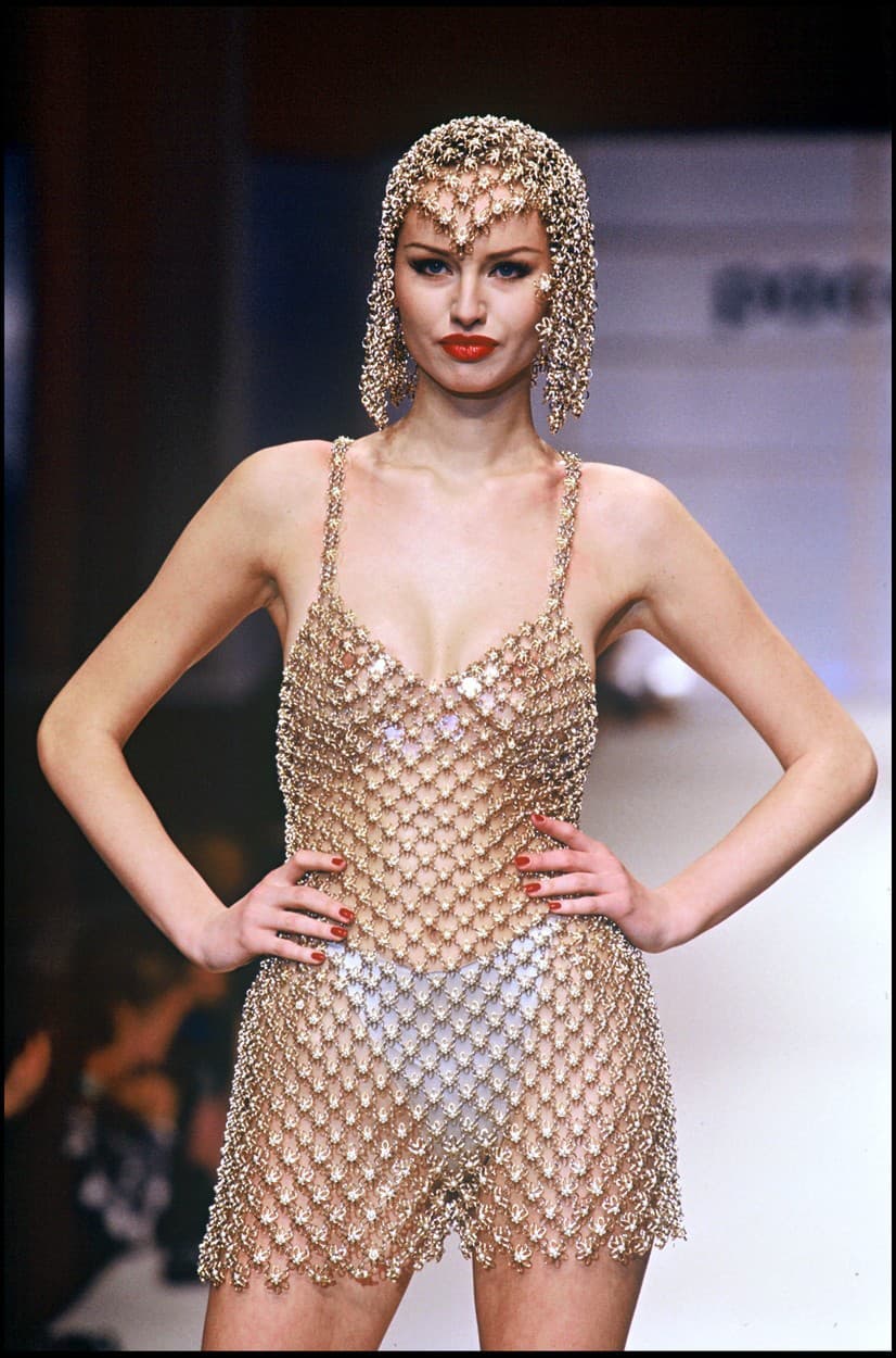 Supermodelka Daniela Peštová (vľavo)