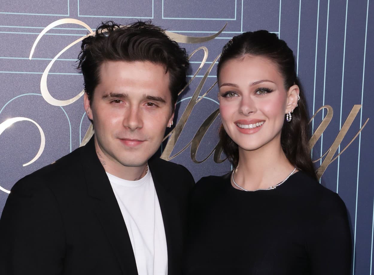 Brooklyn Beckham s manželkou