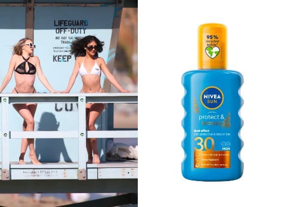 NIVEA sprej na opaľovanie