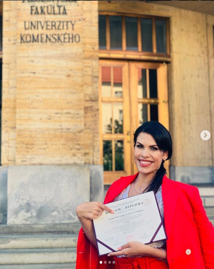 Veronika Strapková na sebe