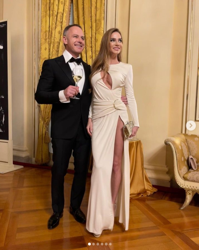 Andrea Verešová s manželom